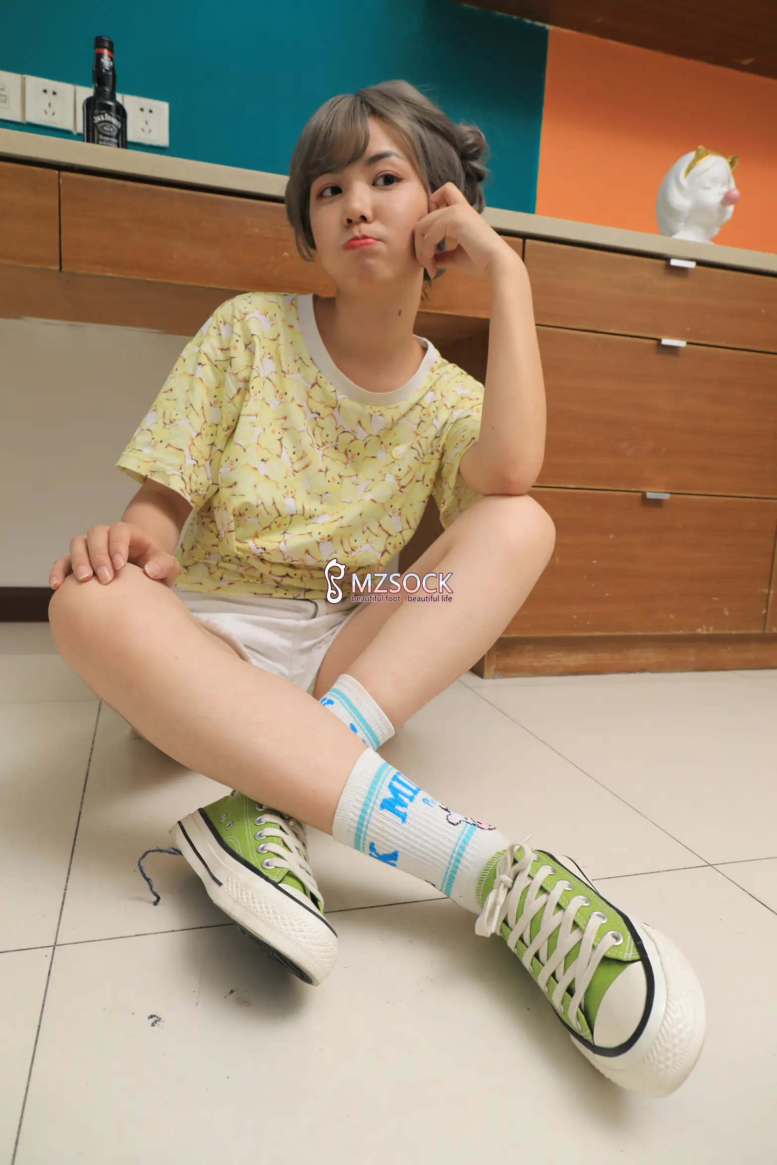 [Mzsock] Love beautiful feet NO.056 Doudou#[74P]-4