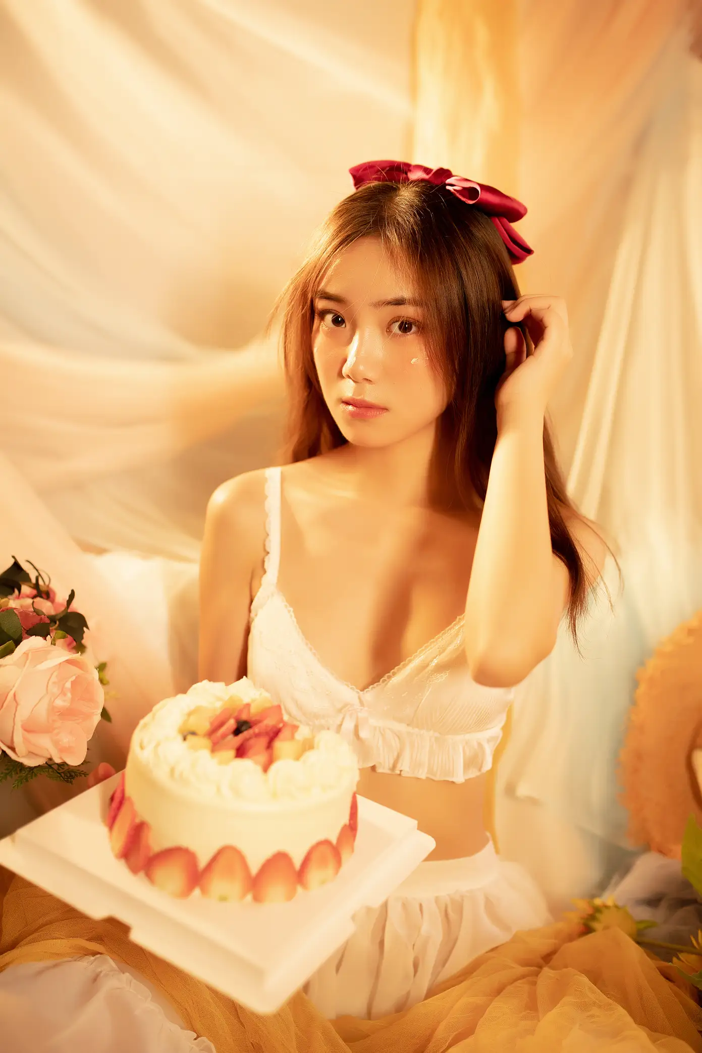 [YITUYU] 2022.08.26 Vol.1792 – Strawberry flavored cake I don't brush birds#[23P]-11